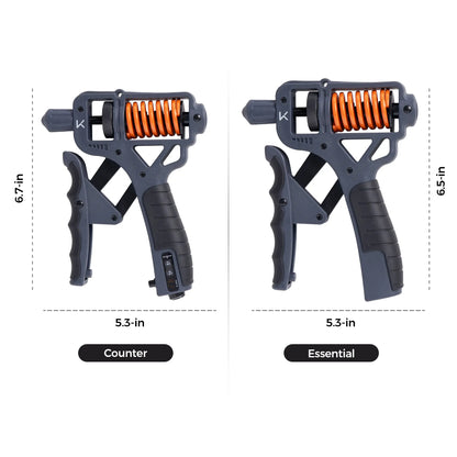 Keep H-Shaped Ergonomic Grip Strengthener, Adjustable 10-660LBS Resistance, for Muscle Relaxation, Forearm Training, Hand Therapy & Stress Relief